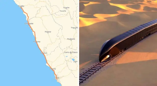 El Tren del norte conectará Lima y Trujillo en solo tres horas de viaje.