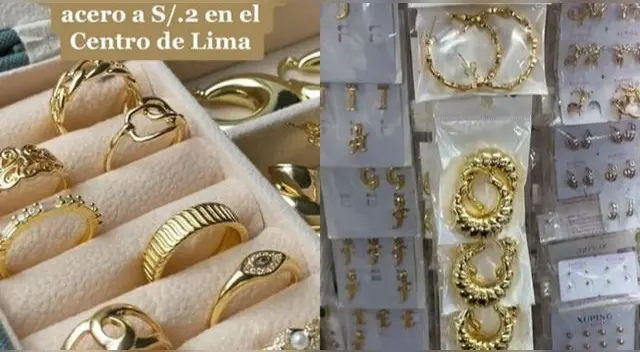 Peruana revela importadora en el Centro de Lima que vende joyas de acero desde 2 soles y dato es viral en TikTok. Peruana revela importadora en el Centro de Lima que vende joyas de acero desde 2 soles y dato es viral en TikTok.