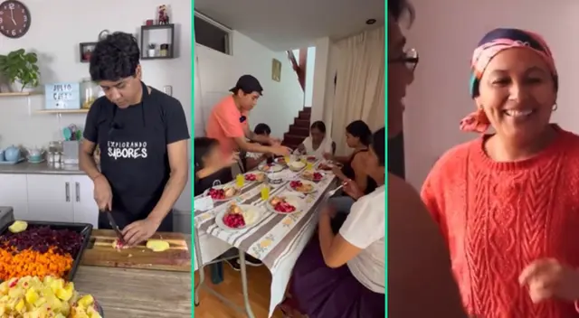 La emotiva escena fue viral en TikTok.