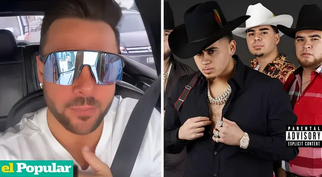 Nicola Porcella se mostró escuchando a un conocido grupo regional. Nicola Porcella se mostró escuchando a un conocido grupo regional.