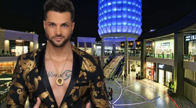 Nicola Porcella visitó la tienda lujosa de un centro comercial. ¿Qué compró?