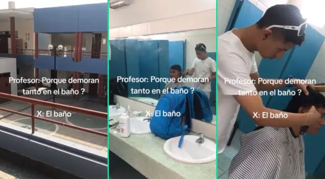 La sorprendente escena fue elogiada en TikTok.