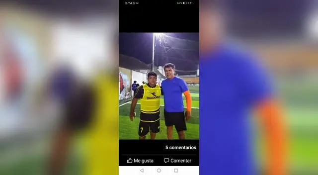 Uno de los grandes amigos que le dio el fútbol a Néstor Rivera es el desaparecido Miguel Miranda.