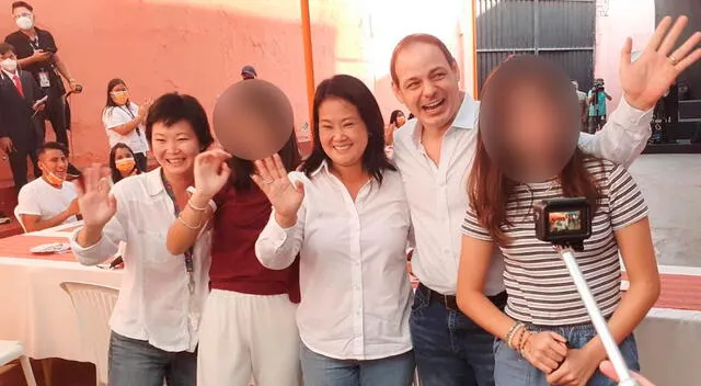  Mark Vito y Keiko Fujimori tienen dos hijas. Foto: Difusión 