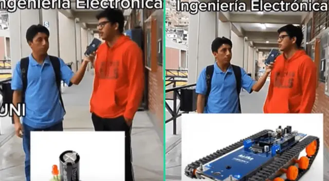 La respuesta del estudiante fue viral en las redes sociales.