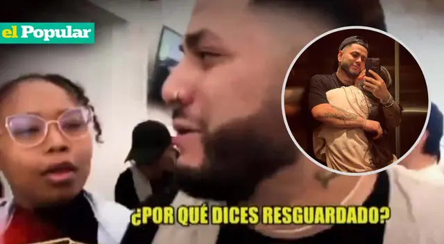 Bryan Torres sorprendió con actitud a reportera de Amor y fuego.