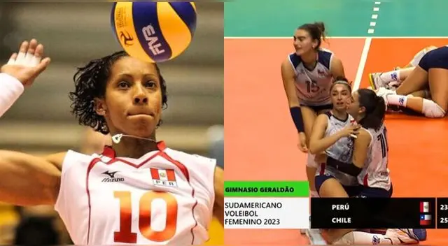 Leyla Chihúan sobre desempeño de la selección de voley ante Chile en Campeonato 2023.