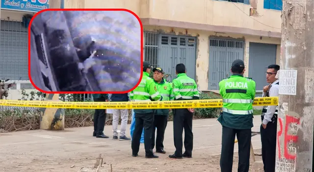 Cámaras de seguridad muestran cómo ocurrió el asesinato del policía en SMP.