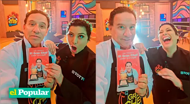 Ricardo Rondón y Natalia Salas llegaron a 'El Gran Chef Famosos'.