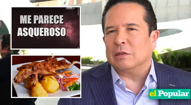 ¿Qué dijo Gustavo Infante sobre la comida peruana?