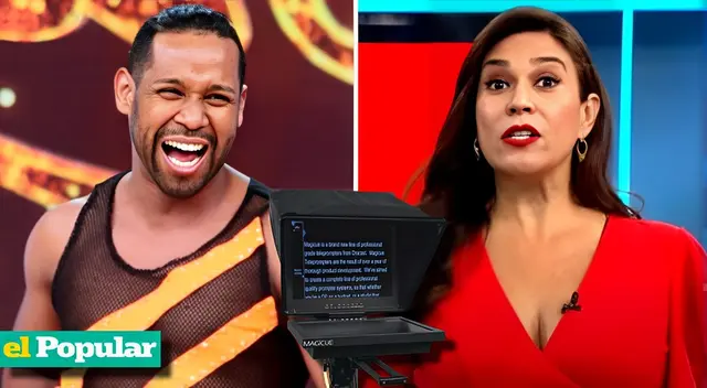 Verónica Linares quiso evidenciar que Edson Dávila solamente repetía lo que le decía su productor y no esperó lo que él le respondería.