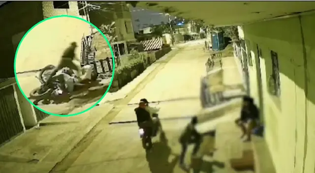 Sujetos en moto rondando vivienda de comerciante en VMT. Sujetos en moto rondando vivienda de comerciante en VMT.