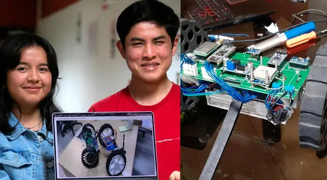 Michaelly Gonzales y Juan Ynsil Alfaro son los gestores de este proyecto de la UNI.