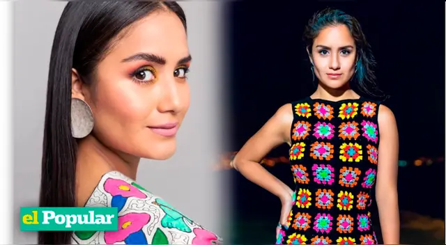 Mayella Lloclla impacta con tremendo outfit peruanísimo.