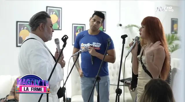 La Uchulú molesta con Andrés Hurtado por referirse a ella como hombre.