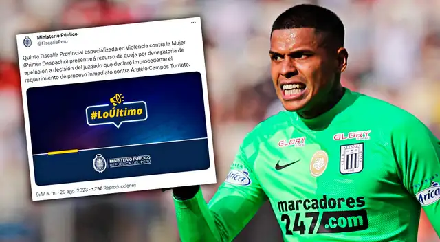 Ángelo Campos fue denunciado por su expareja por violencia física y psicológica.