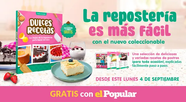 Endulza tus días con El Popular y su nuevo coleccionable. Endulza tus días con El Popular y su nuevo coleccionable.