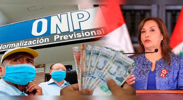 El Gobierno de Dina Boluarte otorgará un aumento para pensionistas ONP.