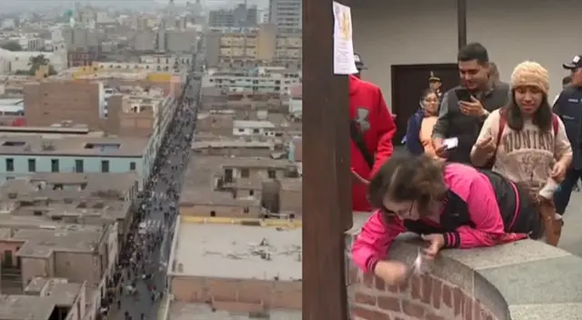 Reportan largas colas de devotos por el día de Santa Rosa de Lima.
