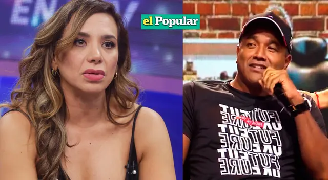 Mónica Cabrejos fulimina a su expareja Chemo Ruiz. Mónica Cabrejos fulimina a su expareja Chemo Ruiz.