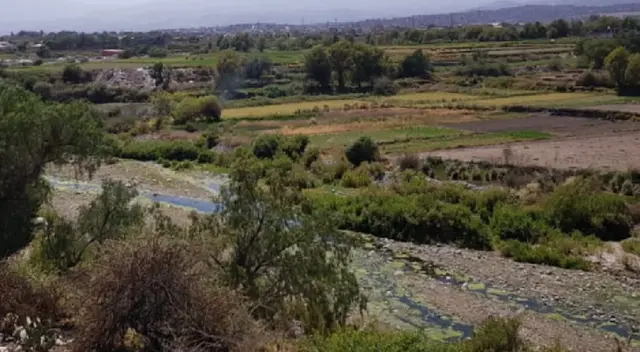 Lugar donde fue encontrado cuerpo de hombre.