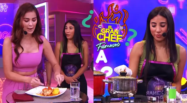 Laura Spoya da el visto bueno a sazón de Samahara Lobatón y gana duelo de cocina. Laura Spoya da el visto bueno a sazón de Samahara Lobatón y gana duelo de cocina.