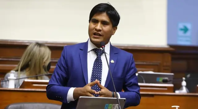 Congresista Wilson Soto en el Parlamento. Congresista Wilson Soto en el Parlamento.