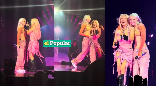 Karol G no se resisitó a la propuesta de baile de Young Miko.