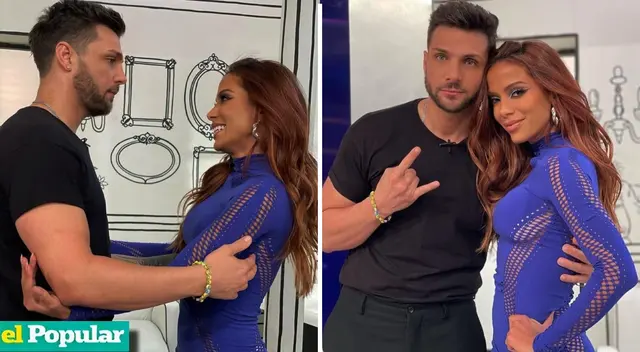 Nicola Porcella y Anitta se lucieron bastante pegaditos.