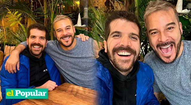 José Peláez y Adolfo Aguilar juntos.