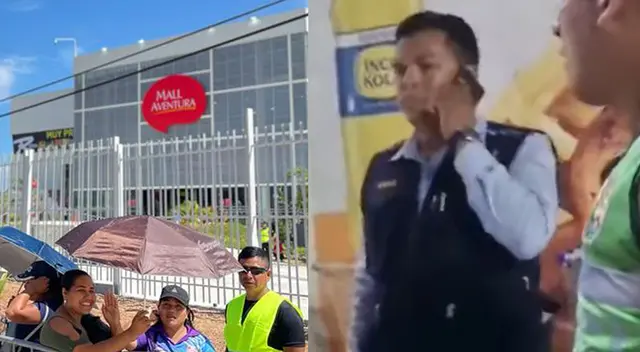 Exoficial prestaba servicio de seguridad en el centro comercial cuando fue detenido.