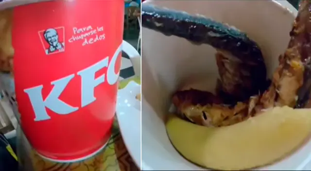 Un usuario de la selva se volvió viral al pedir un KFC en el mall de Iquitos. Un usuario de la selva se volvió viral al pedir un KFC en el mall de Iquitos.