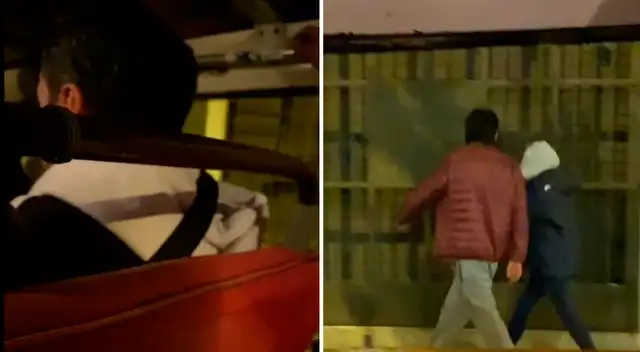 Una pasajera grabó el momento en el que un chofer de combi se baja del auto para conversar con su pareja y acción es viral. Una pasajera grabó el momento en el que un chofer de combi se baja del auto para conversar con su pareja y acción es viral.