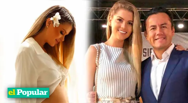 Brunella Horna tiene  sesión de fotos con los hijos de Richard Acuña.