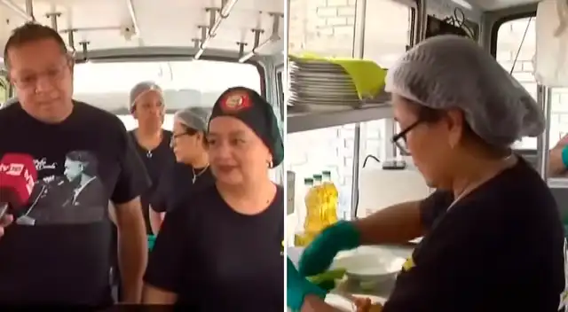 Un bus de transporte público se convirtió en una cocina cebichera e historia es viral. Un bus de transporte público se convirtió en una cocina cebichera e historia es viral.