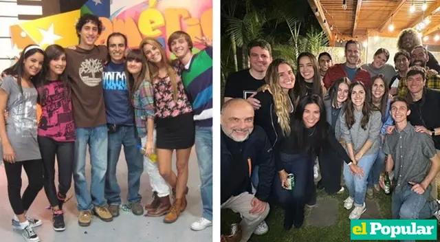 América Kids: actores tuvieron nostálgico reencuentro. América Kids: actores tuvieron nostálgico reencuentro.