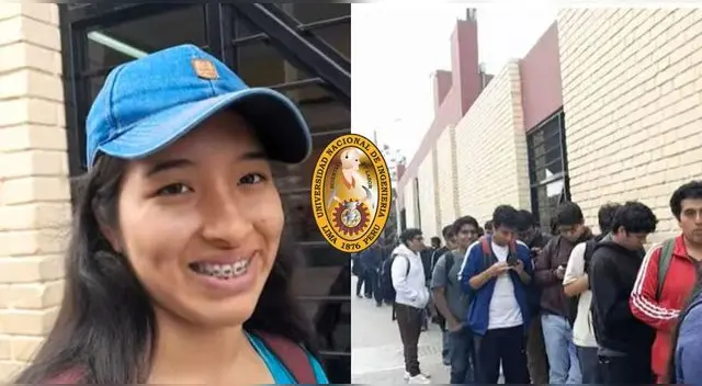 Estudiante de la UNI hace fila por más de media hora para acceder al almuerzo gratuito y sorprende en YouTube.
