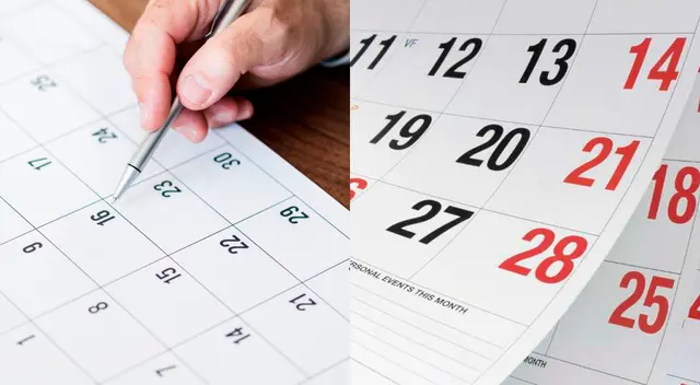 Entérate los feriados y días no laborables en Perú.