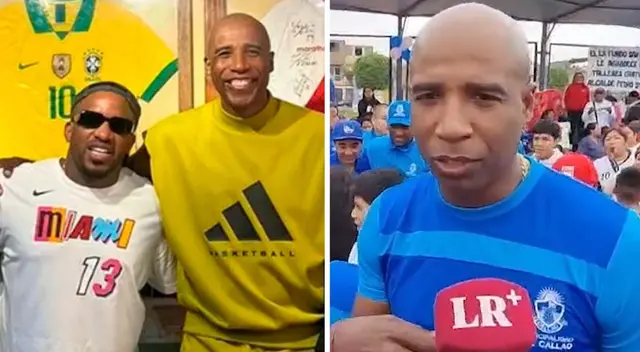 Cuto Guadalupe habla de su reencuentro con Jefferson Farfán.