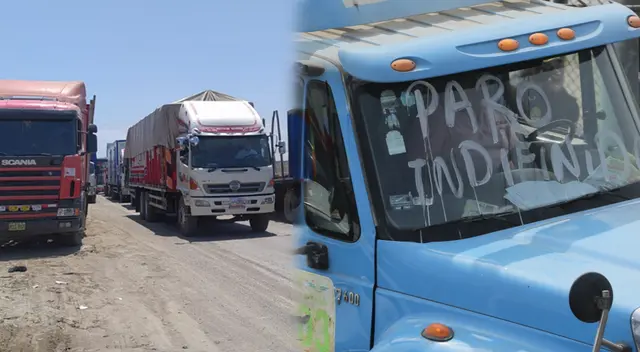 Paro de transportistas de carga pesada será el 11 de septiembre.