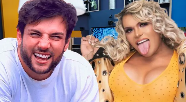 Wendy Guevara aprovecha para sortear las sábanas de Nicola Porcella.