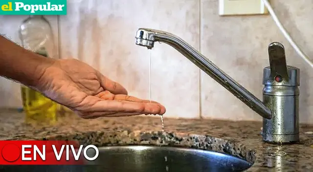 Conoce los distritos que sufrirán corte de agua este domingo 3 de septiembre.