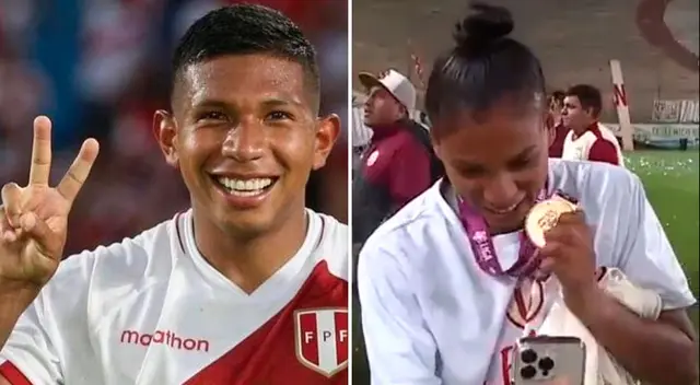 Edison Flores felicitó a su hermana y ella le mandó un reto.