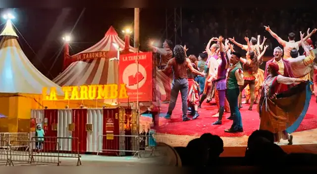 Trapecista cae al vacío mientras realizada un acto con normalidad.