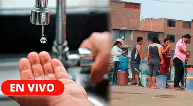Conoce cuáles serán los distritos que sufrirán corte de agua este martes 5 de septiembre
