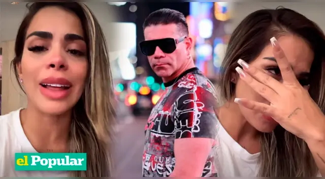 Vanessa López rompe en llanto con carta notarial Vanessa López rompe en llanto con carta notarial