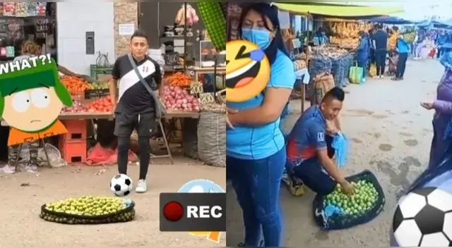 Doble de Christian Cueva vende limones y lo trolean épicamente en TikTok.