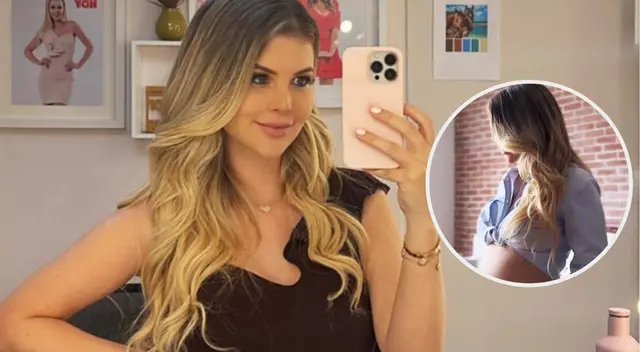 Brunella Horna enternece con vídeo sobre su embarazo.