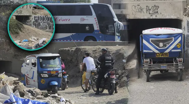 Tunel en la Panamericana Norte sería un atajo para los vecinos, pero al mismo tiempo el escondite de delincuentes.