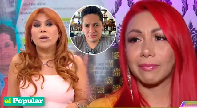 Magaly Medina angustiada por Deysi Araujo.